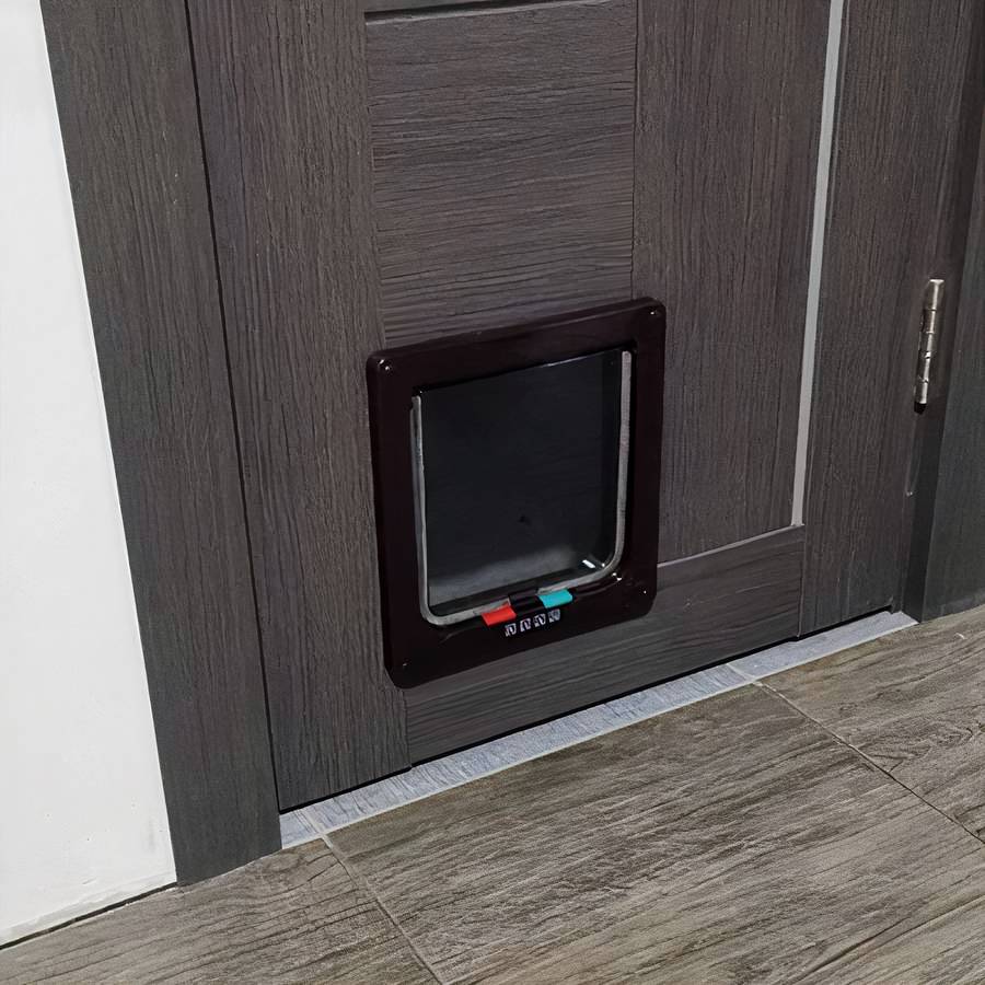 Pet Flap Door for Dogs Easy Install Doggie Door with Secure Lock