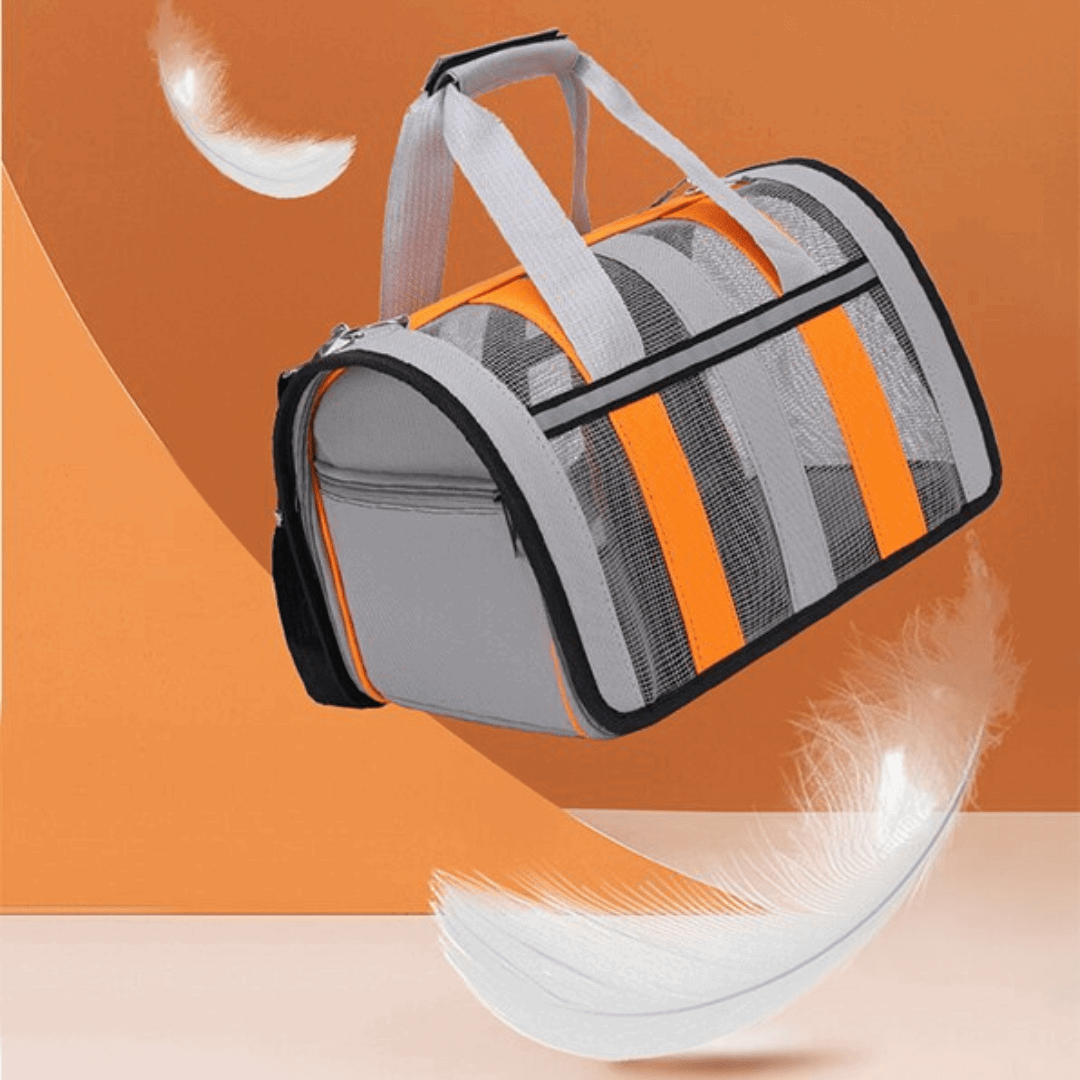 AirGo™ Breathable Pet Carrier Bag for Cats and Dogs