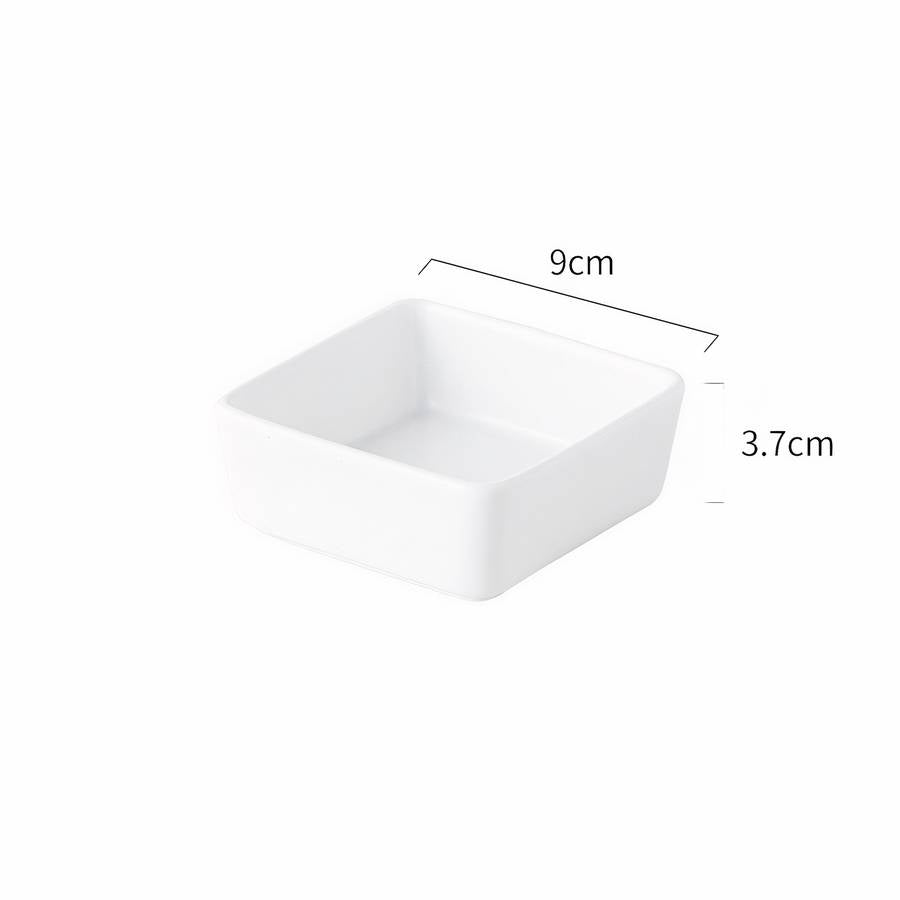 Ceramic Dog Bowl Pet Food Water Dish Durable Non Slip