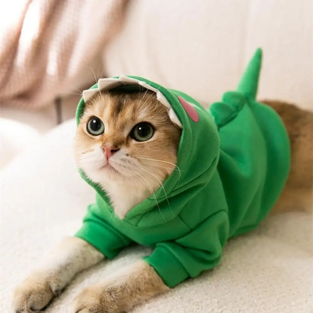 Cute Cat Hoodie Costume for Kids and Adults Animal Onesie Pajamas