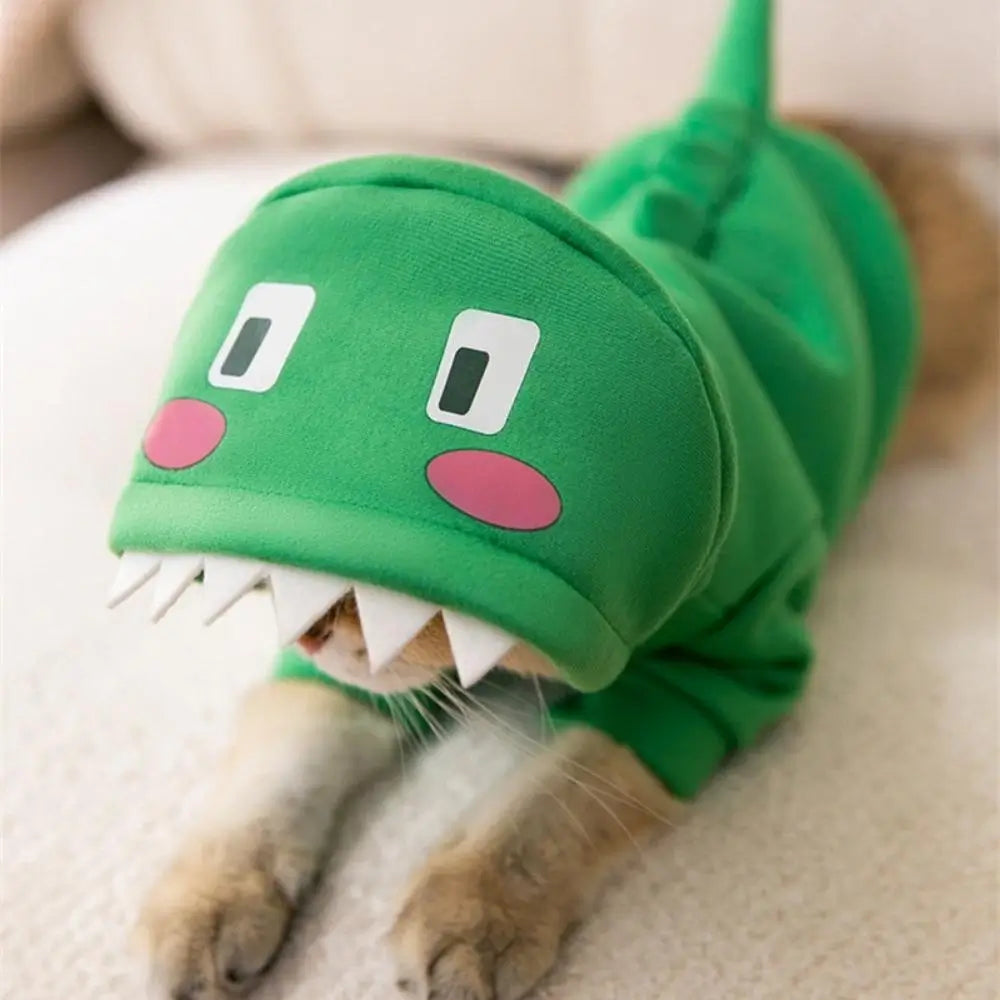 Cute Cat Hoodie Costume for Kids and Adults Animal Onesie Pajamas