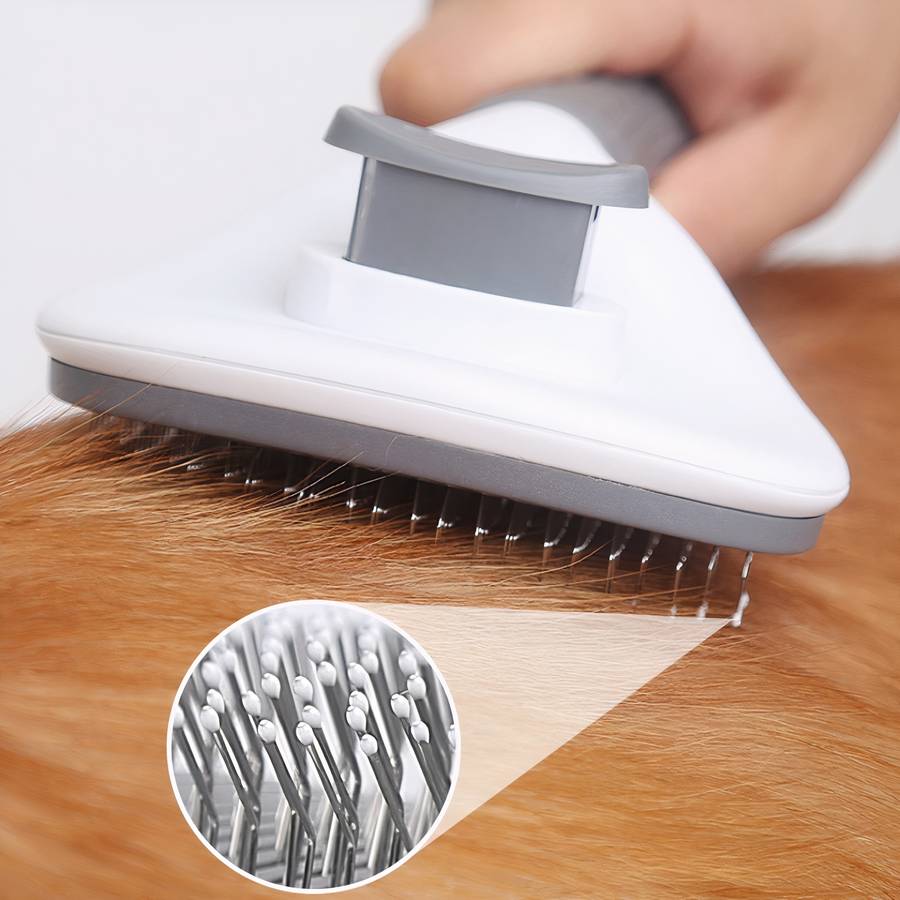 Self Cleaning Dog Grooming Brush