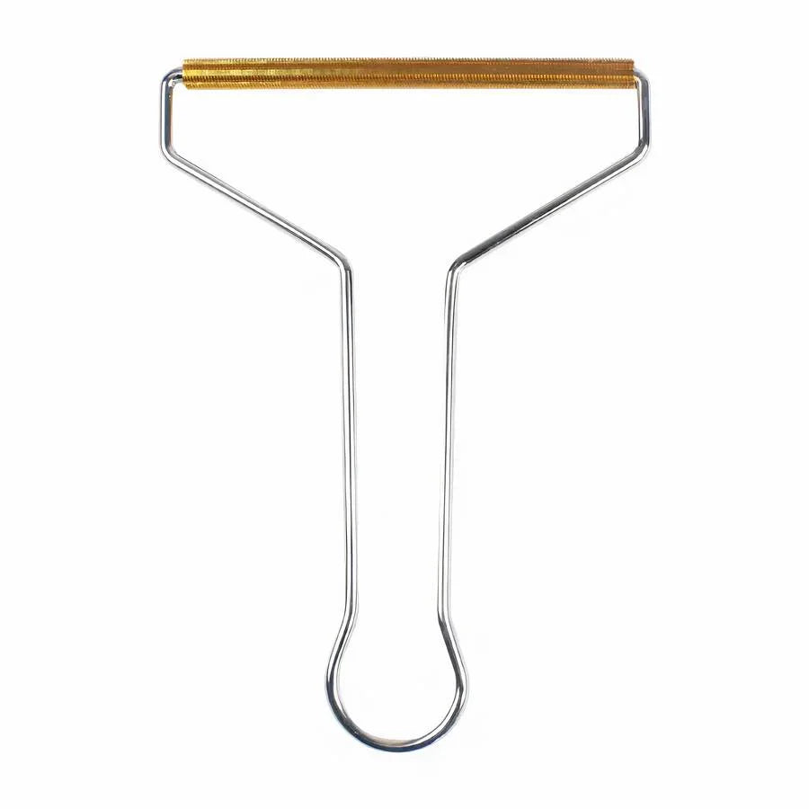 Clothing Brush with Steel Handle Durable Lint Remover Fabric Brush for Clothes
