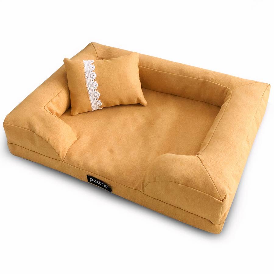 Elegant Dog Sofa Stylish Pet Couch Comfortable Canine Lounge Chair