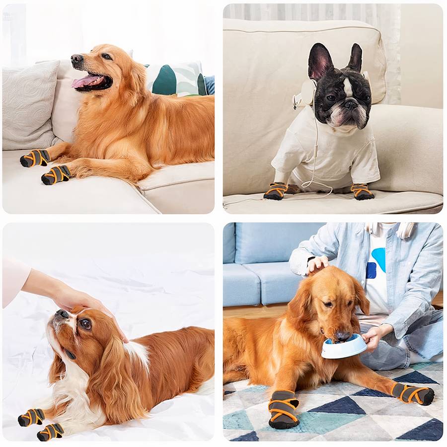 Waterproof Breathable Dog Booties for Outdoor Protection