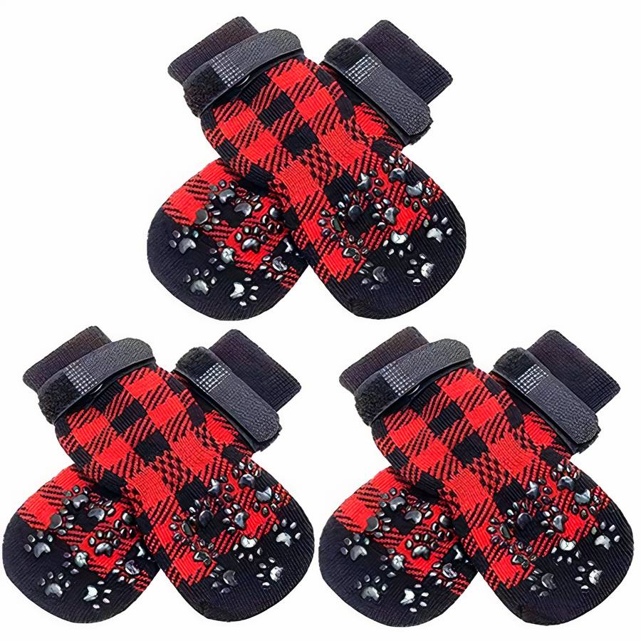 NonSlip Dog Socks for Tile Floors Anti Skid Pet Slippers