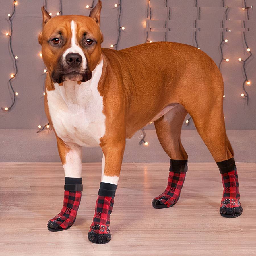 NonSlip Dog Socks for Tile Floors Anti Skid Pet Slippers