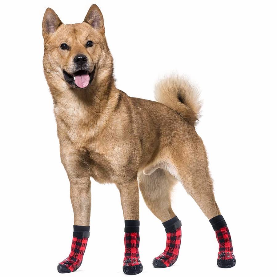 NonSlip Dog Socks for Tile Floors Anti Skid Pet Slippers