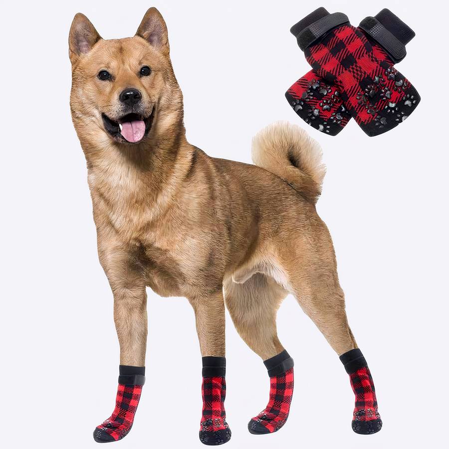 NonSlip Dog Socks for Tile Floors Anti Skid Pet Slippers