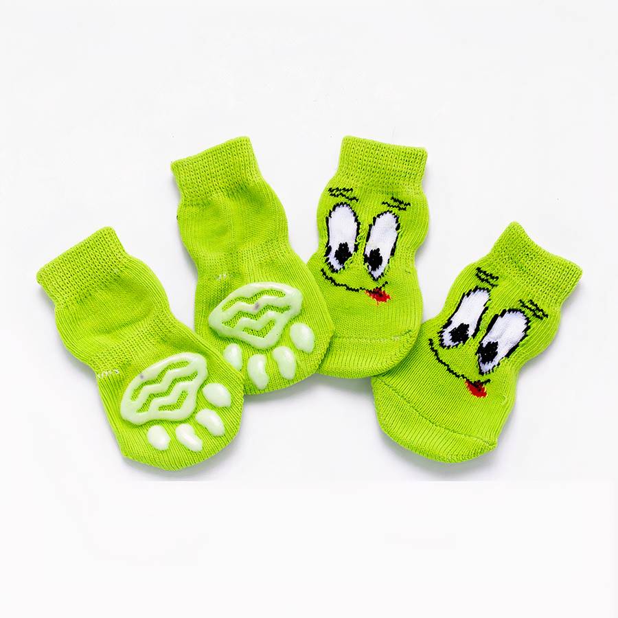 Non Slip Animal Pattern Dog Booties