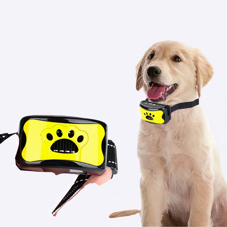 Dog Paw Pattern Bark Control Collar Anti Barking Device