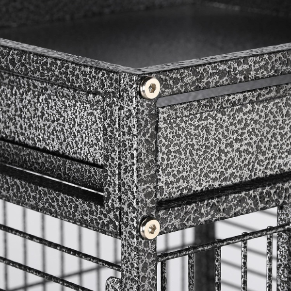Bird Cage Aviary 18in x 14in x 39in Large Bird Cage with Spacious Flight Area