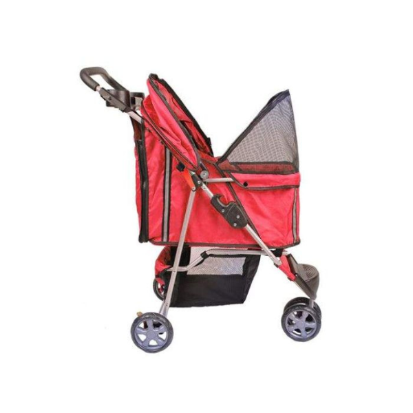 Pet Dog and Cat Stroller - Holds Up to 33 Lbs Small Medium Pets Carrier