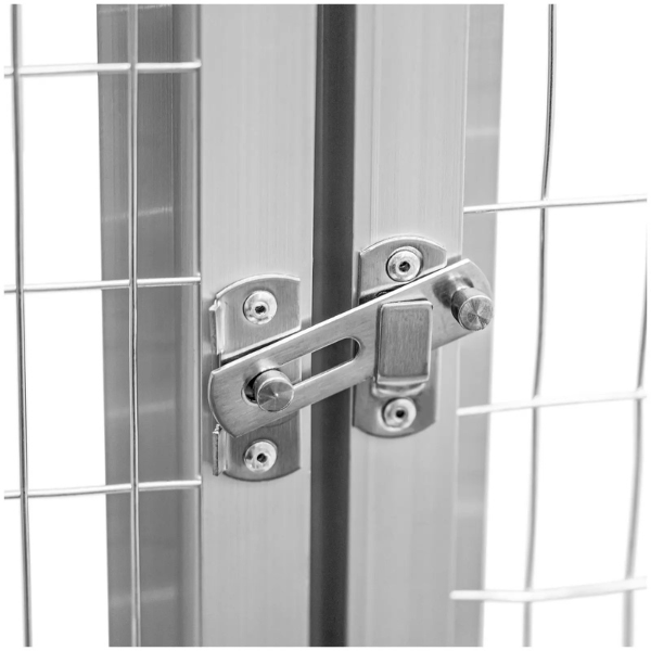 XXL Aluminum Aviary Cage 48 x 70 x 77 Inches with 63 x 24 Inch Door