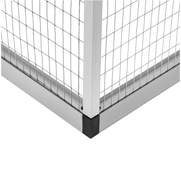 XXL Aluminum Aviary Cage 48 x 70 x 77 Inches with 63 x 24 Inch Door
