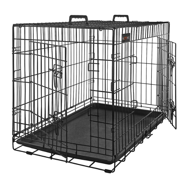 XXL Dog Crate Heavy Duty Large Metal Wire Kennel</assistant