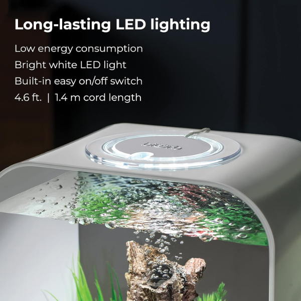 LED Aquarium Light Modern Black Design
