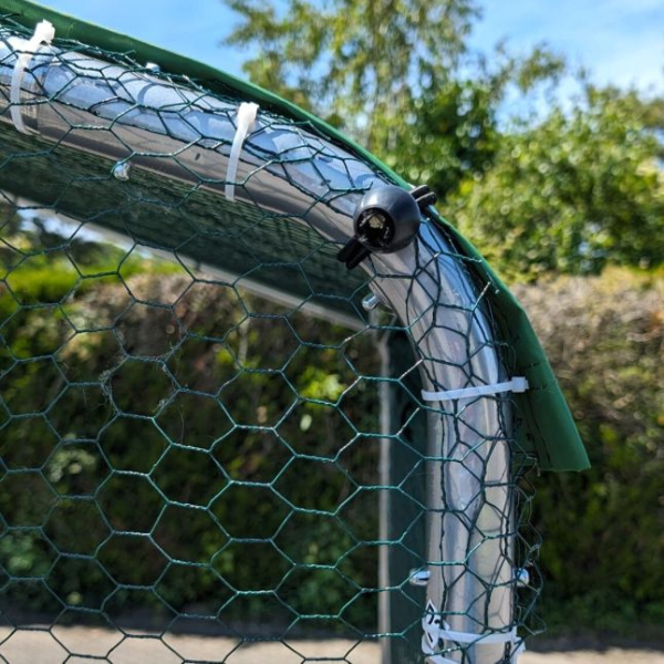 Chicken Run Coop 65 Sq Ft 2x3x7.4ft Galvanized Steel Wire Mesh 1.5 Inch Mesh Size