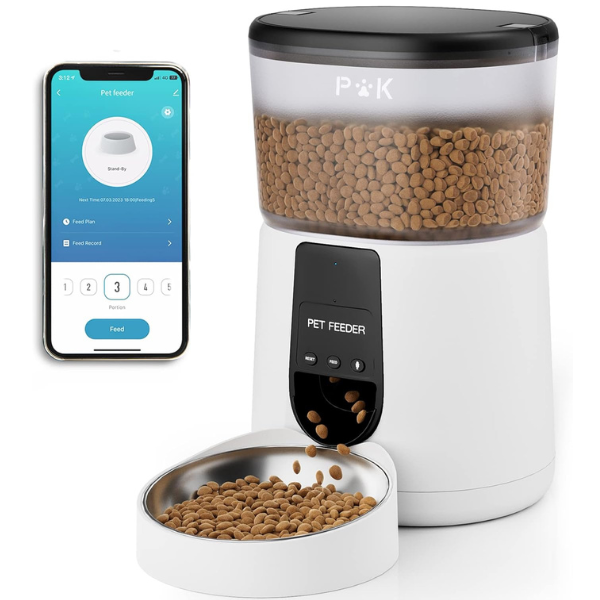 Smart Automatic Cat Feeder Programmable Portion Control Pet Food Dispenser