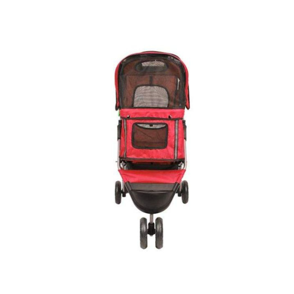 Pet Dog and Cat Stroller - Holds Up to 33 Lbs Small Medium Pets Carrier