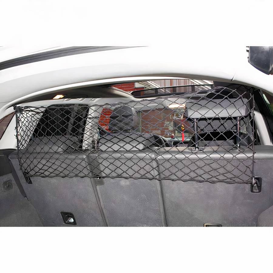 Expandable Car Seat Cover Net for Dogs Pet Safety Barrier Mesh Mesh Guard