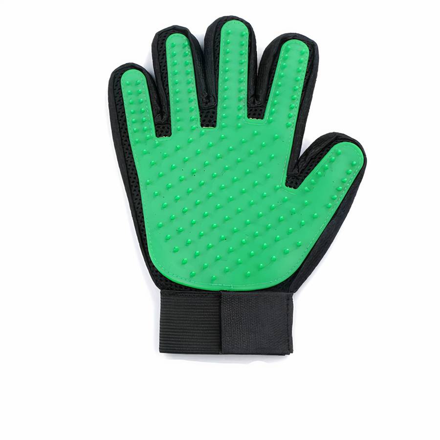 Dog Grooming and Massage Glove Pet Hair Remover Brush