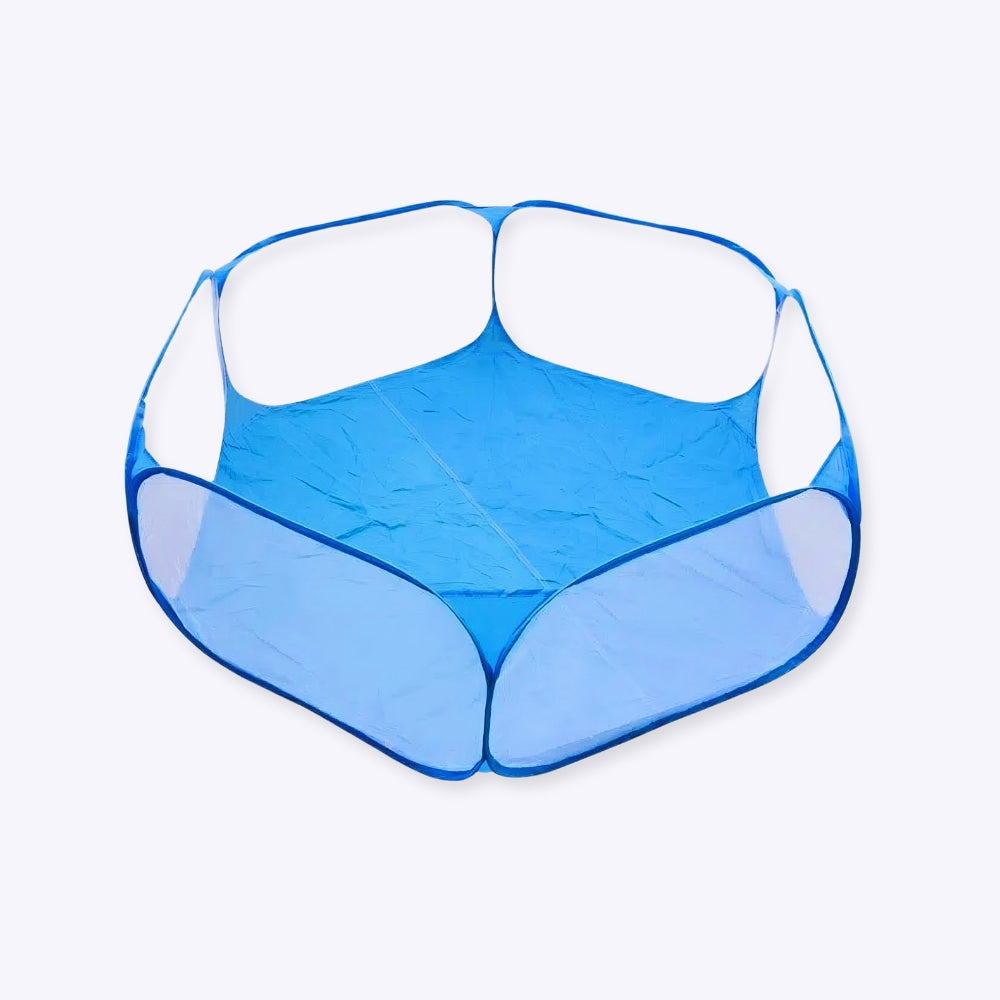 Folding Dog Gate Pet Playpen Portable Fence Pet Barrier
