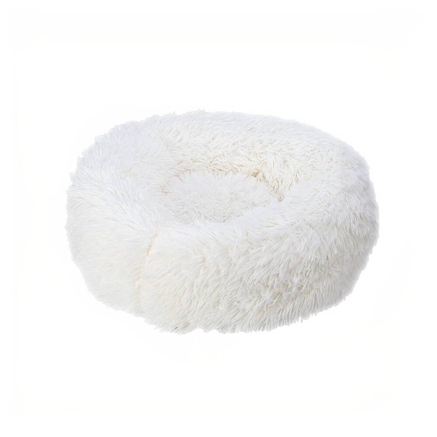 Ultra Soft Fleece Pet Bed Plush Cozy Dog Cat Basket