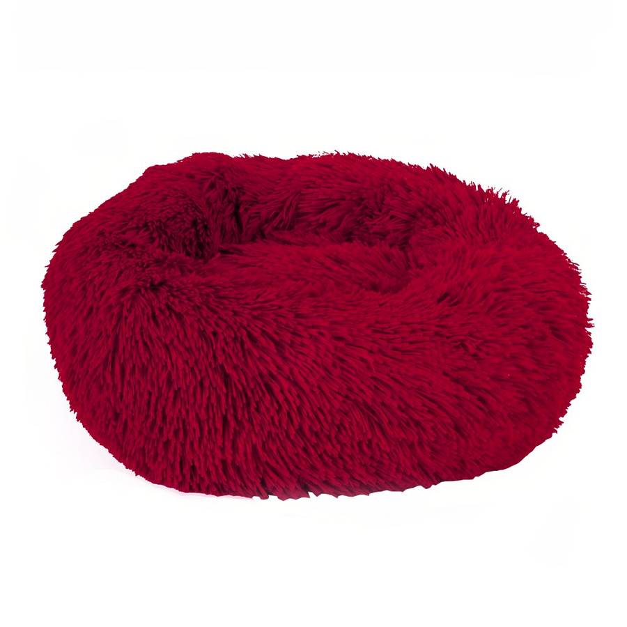 Ultra Soft Fleece Pet Bed Plush Cozy Dog Cat Basket
