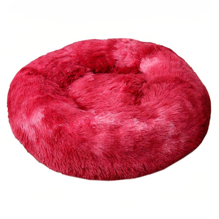 Ultra Soft Fleece Pet Bed Plush Cozy Dog Cat Basket