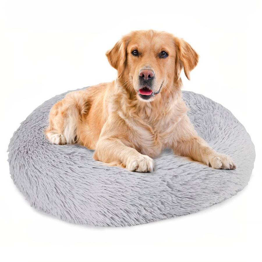 Ultra Soft Fleece Pet Bed Plush Cozy Dog Cat Basket