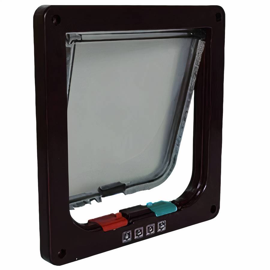 Pet Flap Door for Dogs Easy Install Doggie Door with Secure Lock