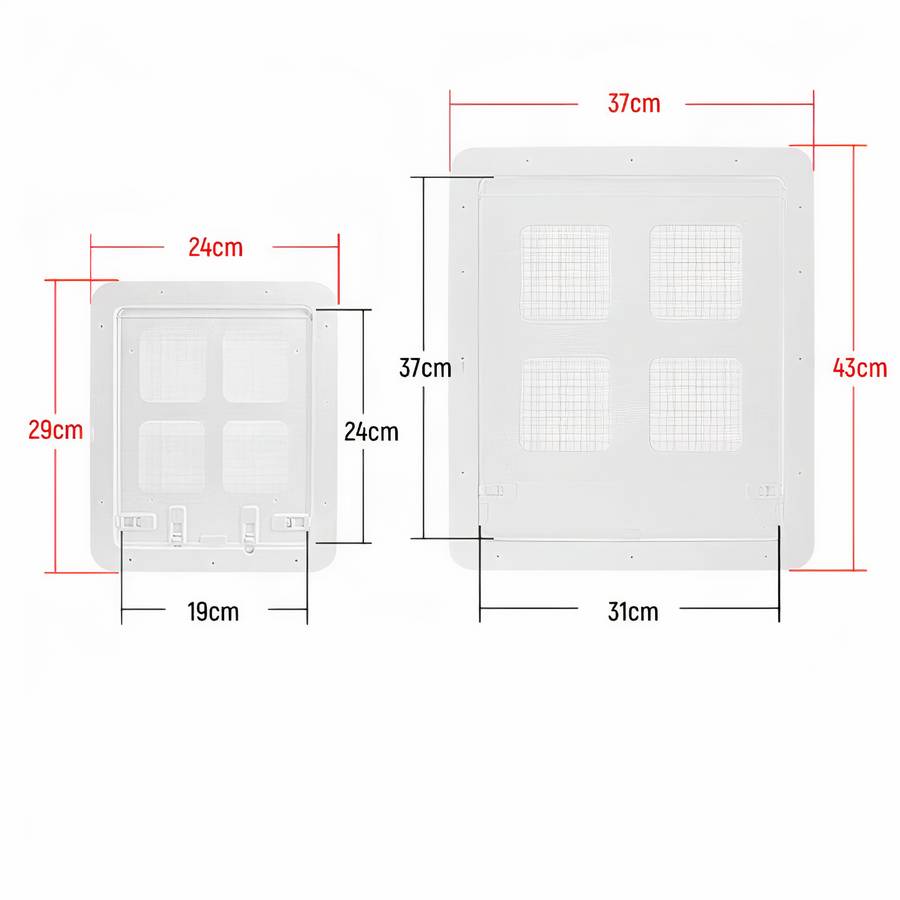 Plastic Dog Door Pet Flap for Dogs and Puppies