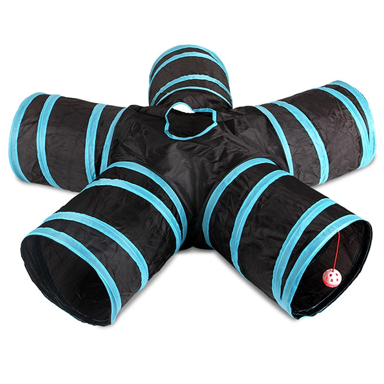 Cat Tunnel Play Toy Interactive Tunnel for Cats and Kittens