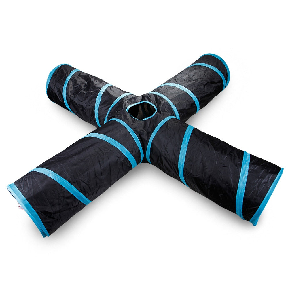 Cat Tunnel Play Toy Interactive Tunnel for Cats and Kittens