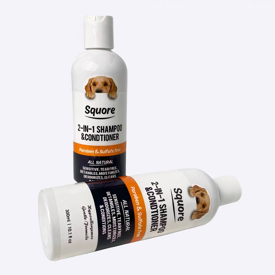 Natural Dog Shampoo Gentle and Organic Pet Care for All Breeds