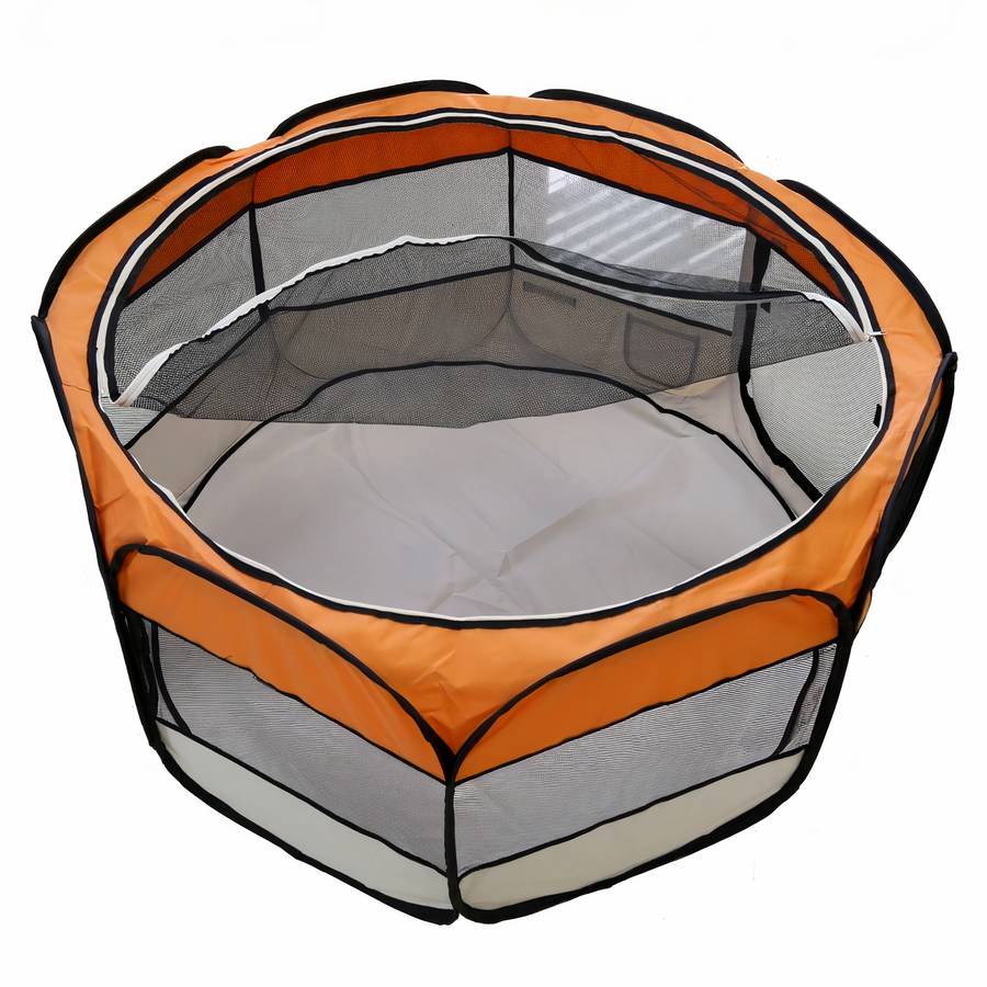 Foldable Octagon Dog Tent Portable Pet Shelter for Outdoor and Indoor Use