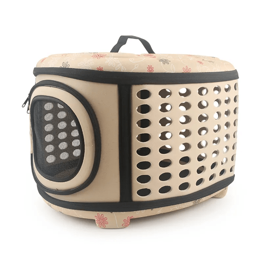 Semi-Rigid Pet Carrier Bag for Dogs and Cats