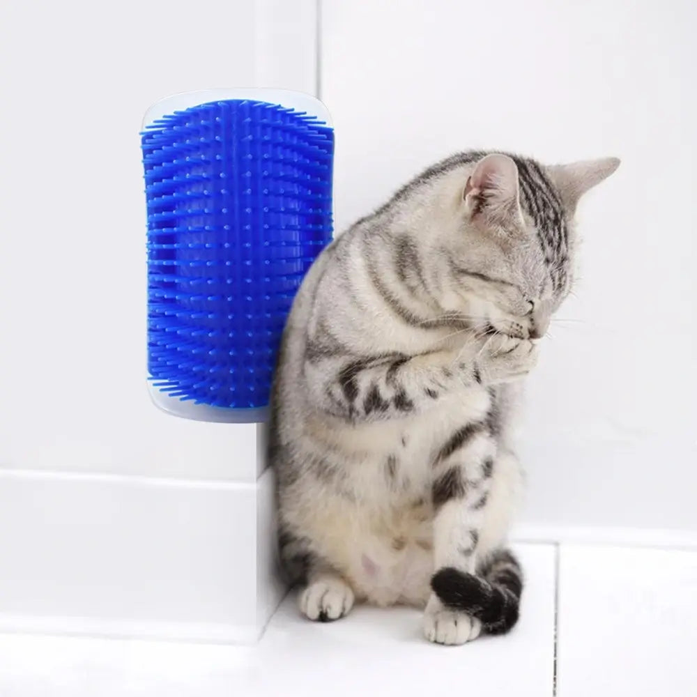 Cat Wall Grooming Brush Self Groomer for Cats Hair Removal