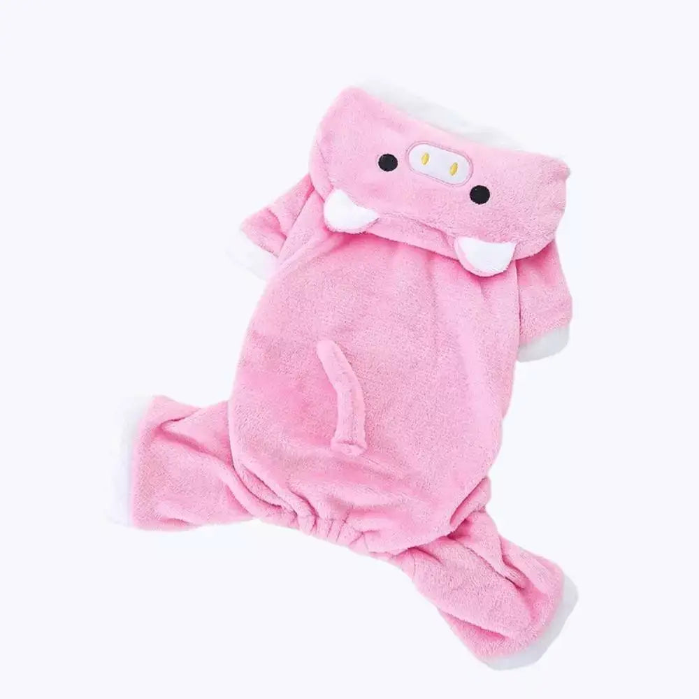 Cow Print Cat Hoodie Costume