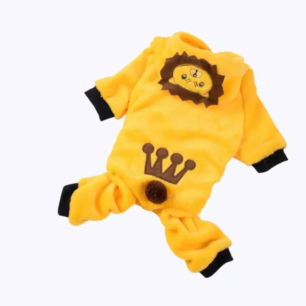 Dinosaur Hooded Cat Costume Kids Animal Pajamas Halloween Party Outfit