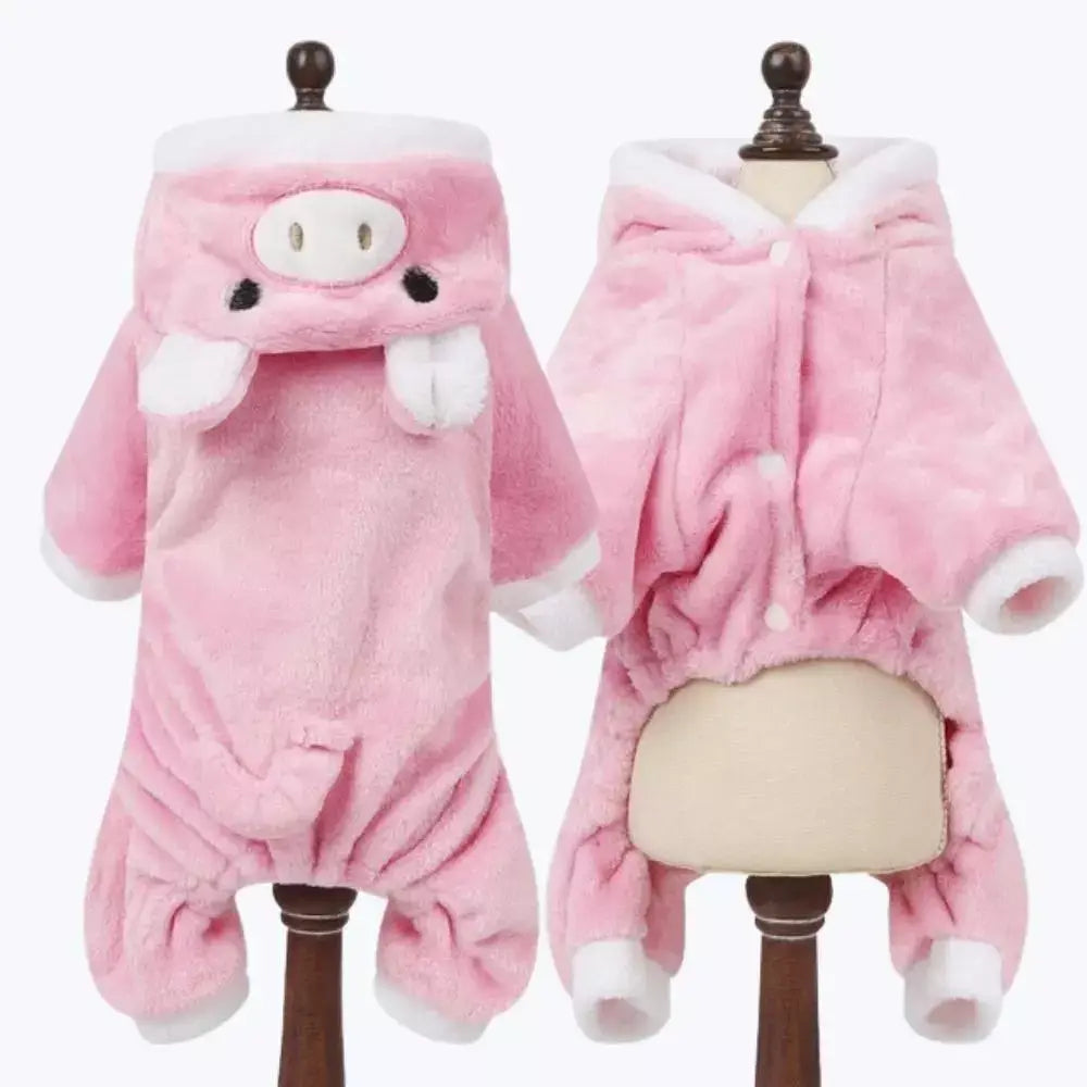 Cow Print Cat Hoodie Costume