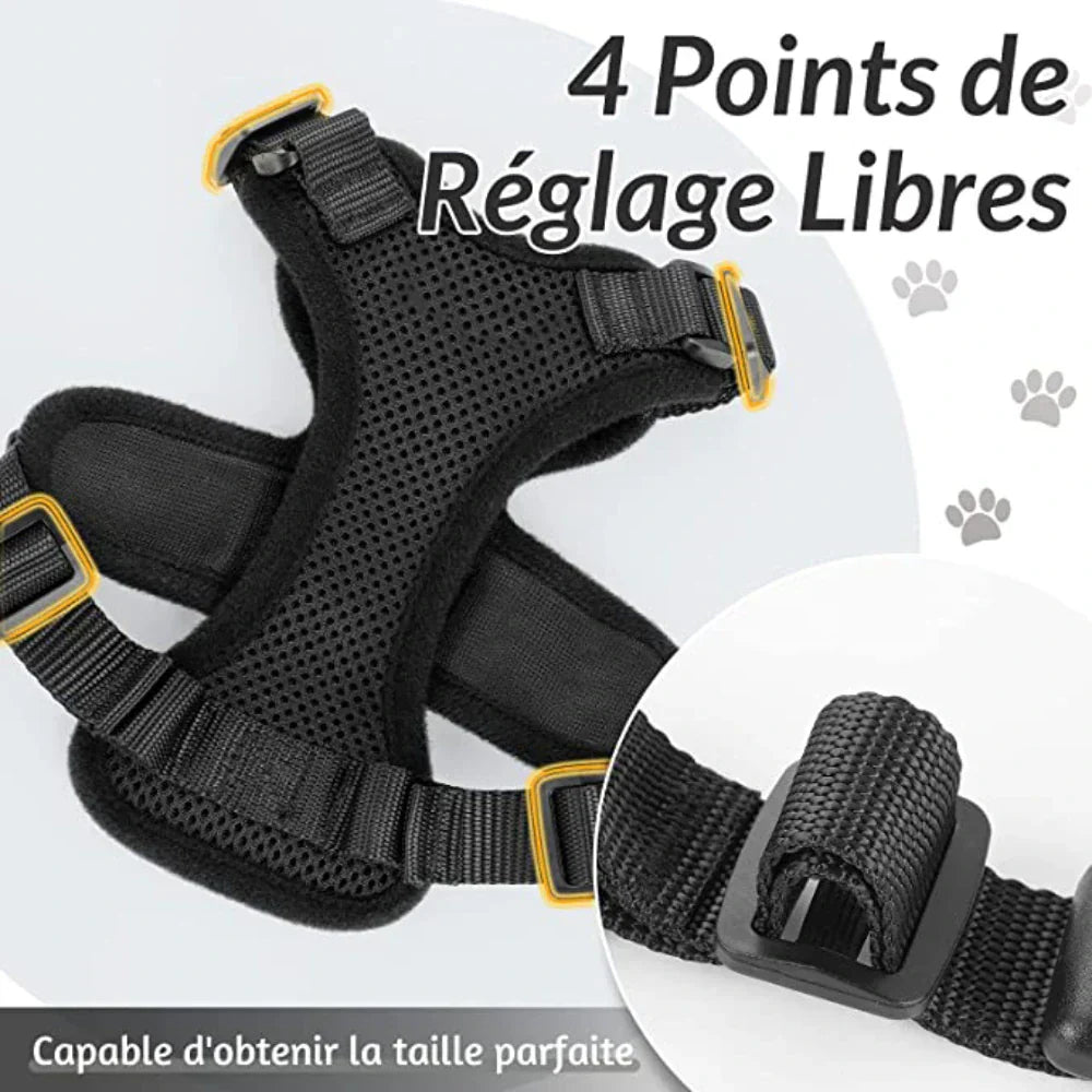 Cat Escape Proof Harness Adjustable Safety Vest
