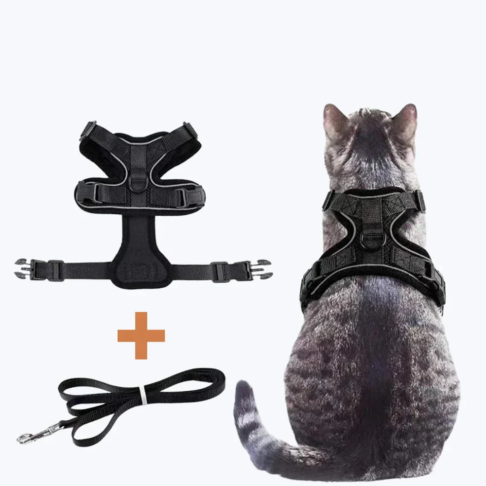 Cat Escape Proof Harness Adjustable Safety Vest