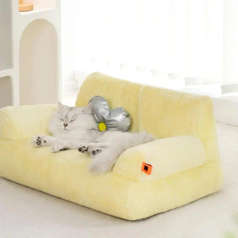 Cat Sofa Pet Couch Lounge Bed for Cats Comfortable Furniture