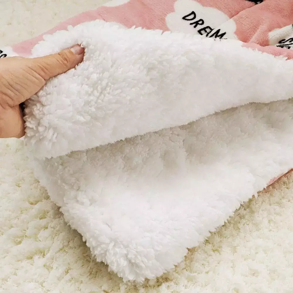 Cat Blanket Soft Cozy Warm Pet Throw for Cats