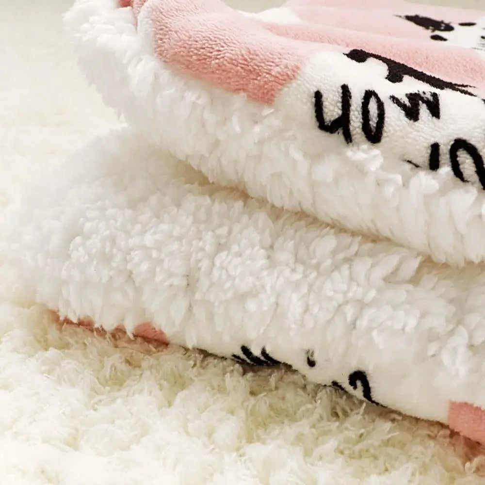 Cat Blanket Soft Cozy Warm Pet Throw for Cats