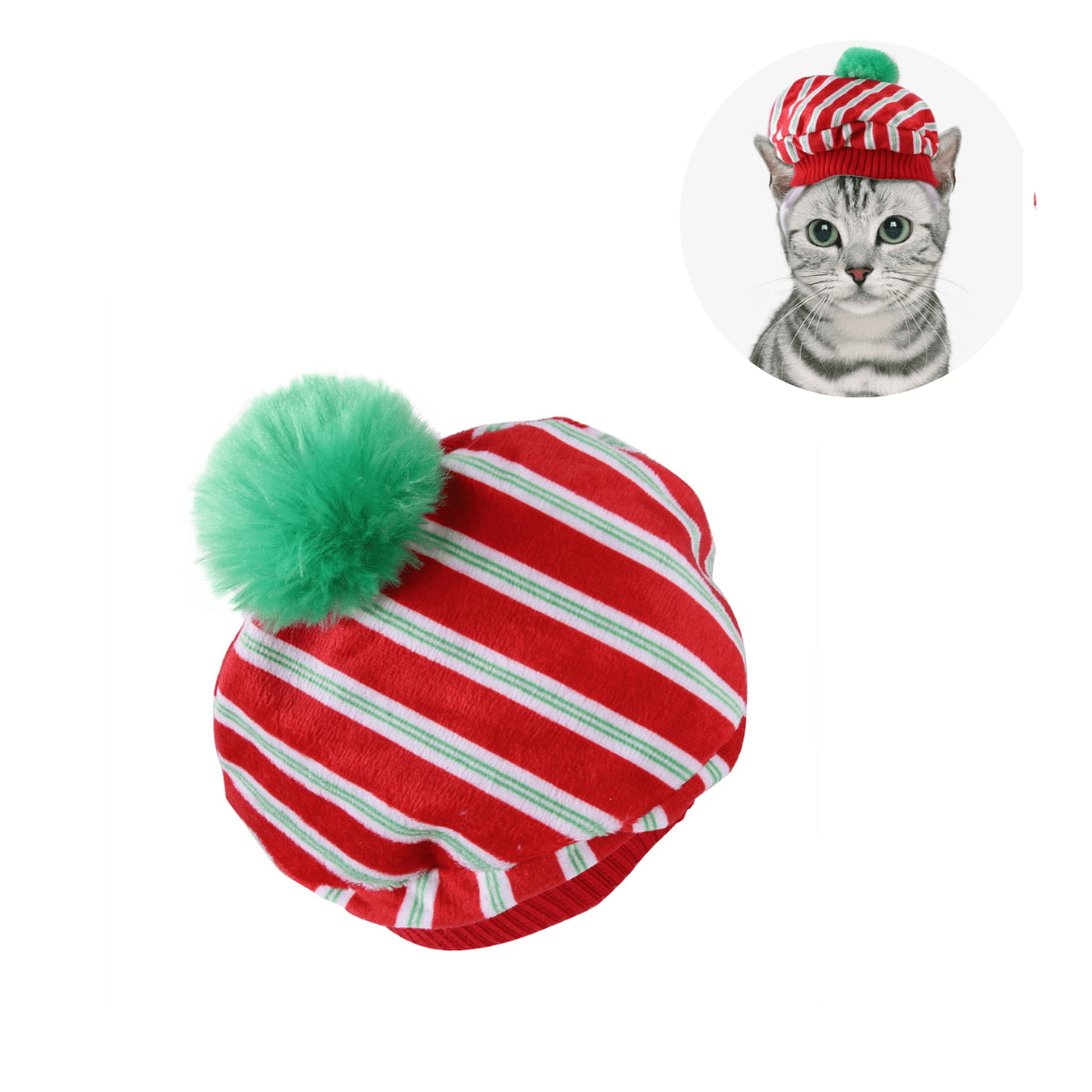 Cat Head Costume Hat Pet Halloween Accessory