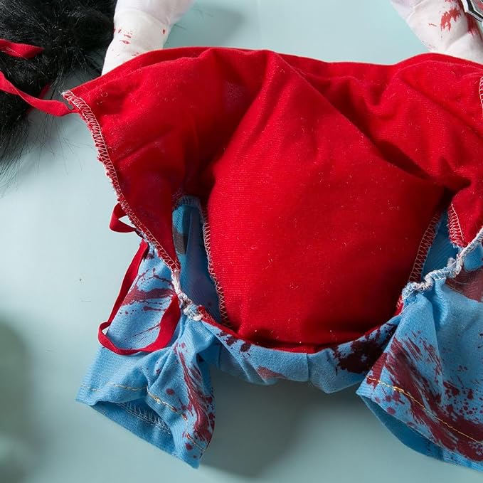 Chucky Costume for Dogs and Cats Halloween Pet Outfit