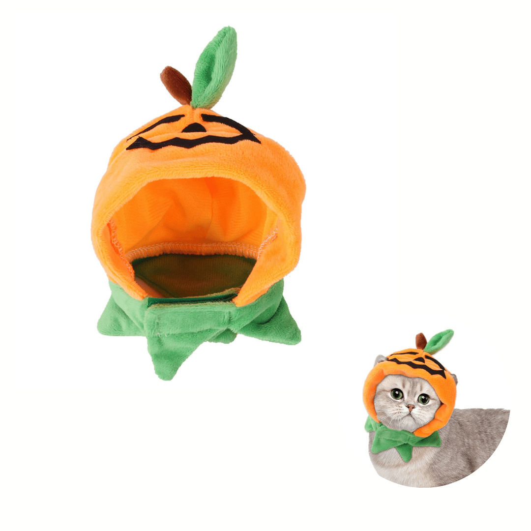 Cat Head Costume Hat Pet Halloween Accessory